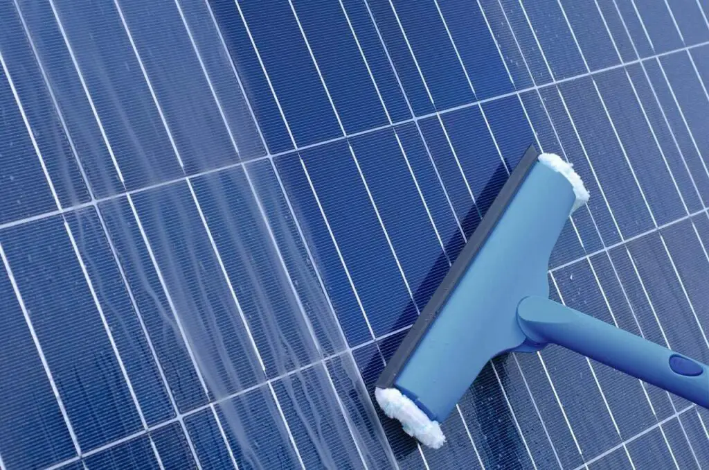 When should you clean solar panels